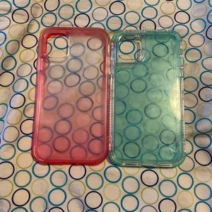 Two three piece cases for iPhone 11